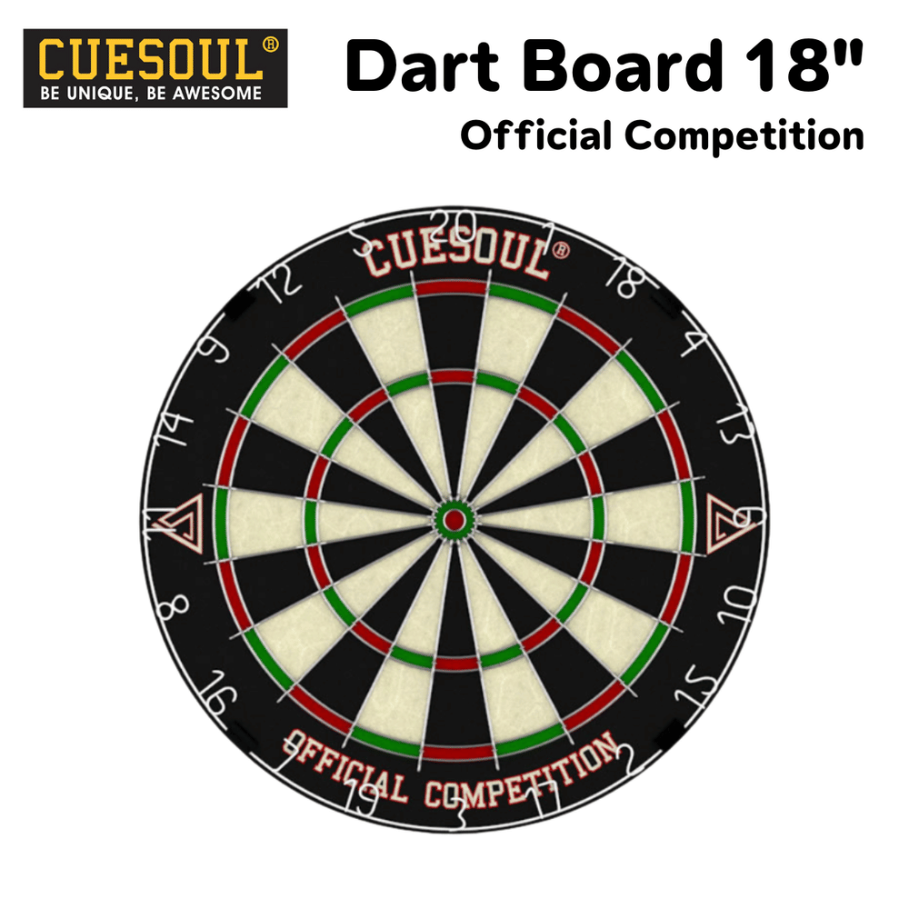 กระดานปาเป้า CUESOUL DARTBOARD รุ่น OFFICIAL COMPETITION 18"